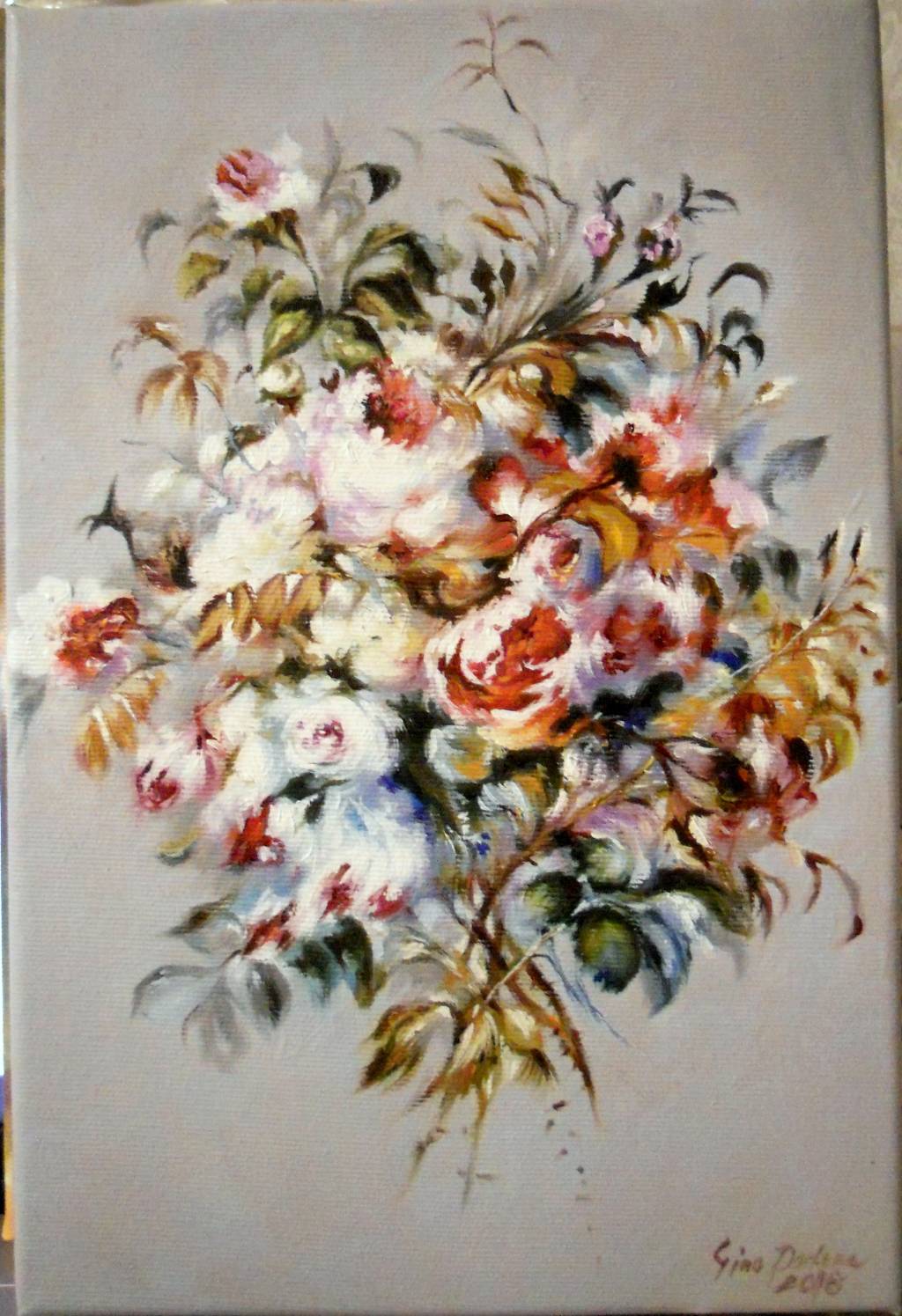 Poza buchet ( dupa P A Renoir )