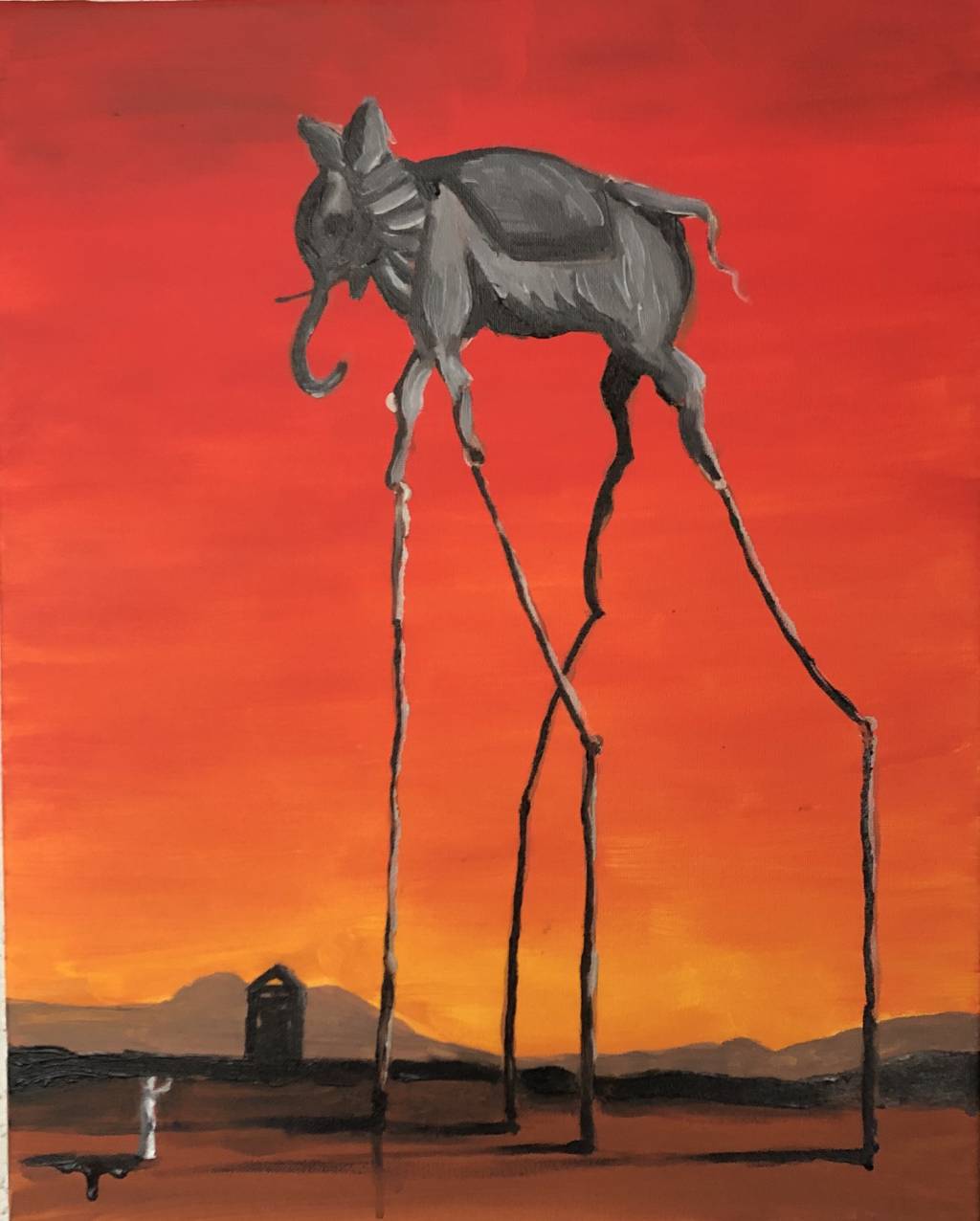 Poza Dali’s elephant