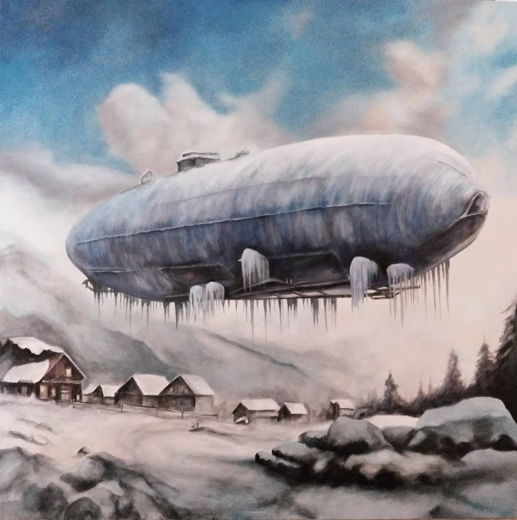 Poza The frozen blue zeppelin