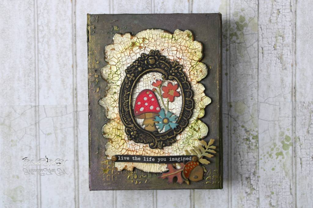 Poza Vintage Shadow Box, Tim Holtz Colle