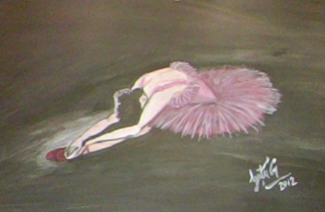 Picturi abstracte/ moderne Balerina