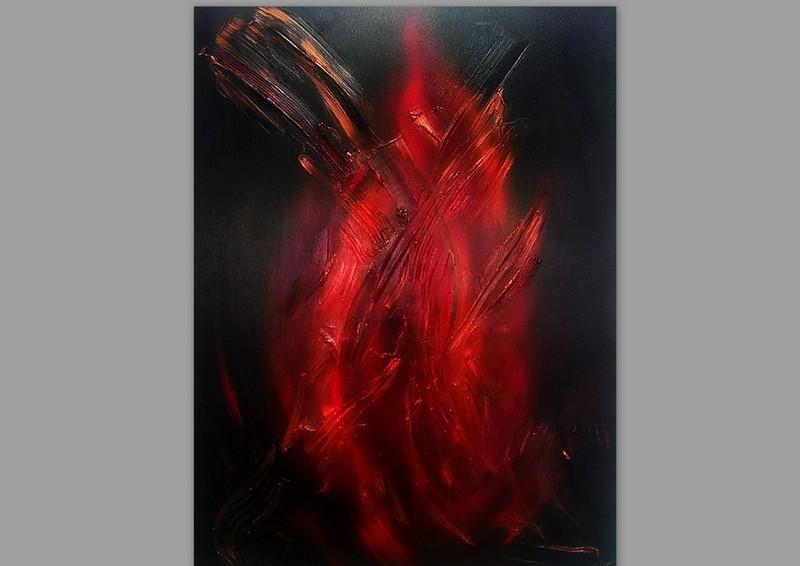 Picturi abstracte/ moderne FLAME 3