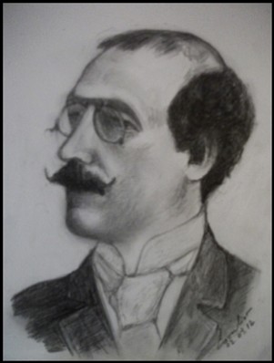 Picturi alb negru Alexandru macedonski