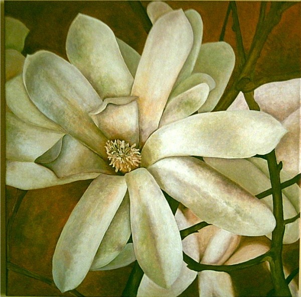 Picturi cu flori Magnolie 2