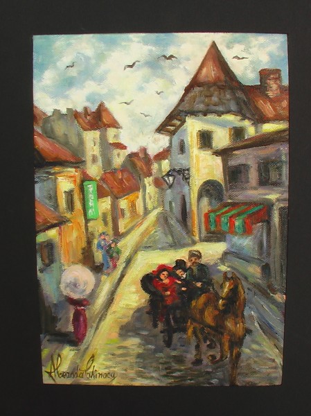 Picturi cu peisaje Sighisoara 2