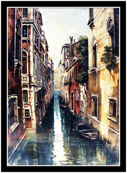 Picturi cu peisaje Venice 01