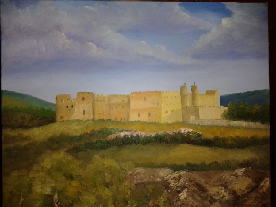 Picturi cu peisaje Castelul din Siguenza