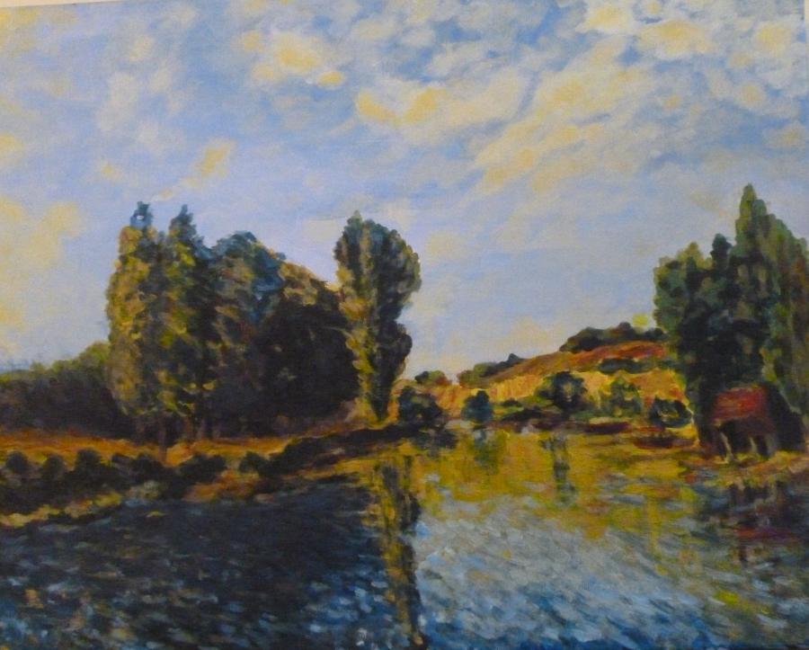 Picturi cu peisaje Reproducere Alfred Sisley