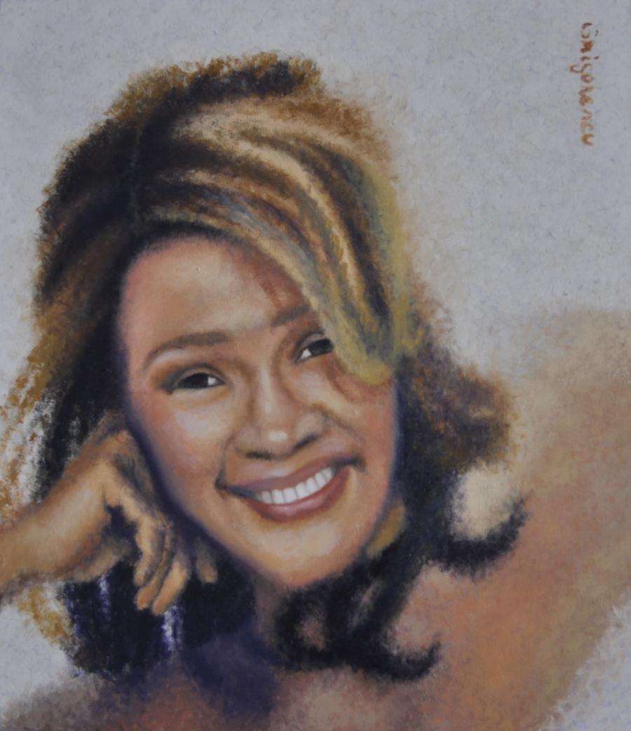 Picturi cu potrete/nuduri Whitney Houston