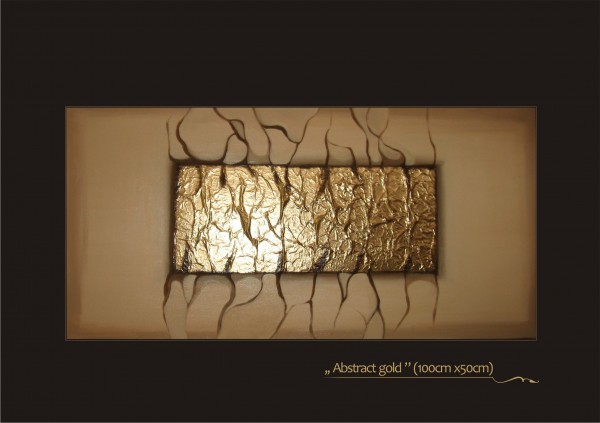 Picturi decor Abstract gold