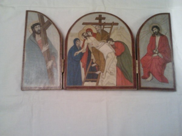 Picturi religioase Triptic