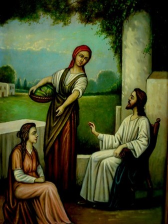 Picturi religioase Iisus si marta1