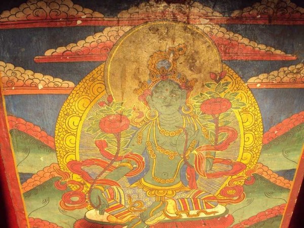 Picturi religioase Tanka green tara