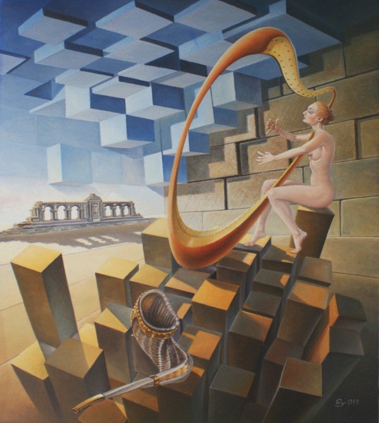 Picturi surrealism Jericho echo