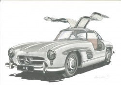 alte Picturi Mercedes sl