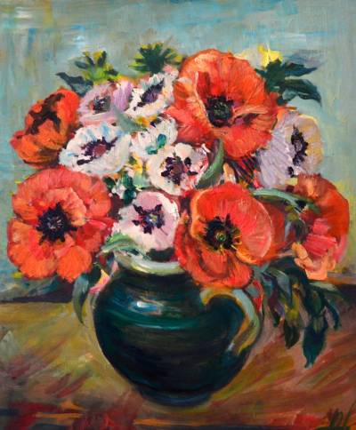 Poza Poppies in vase