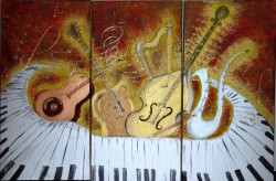 Picturi abstracte/ moderne Jazz