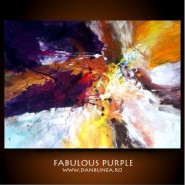 Picturi abstracte/ moderne Fabulous purple