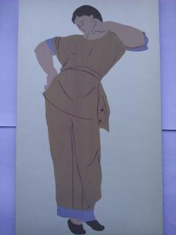 Picturi acuarela Costume Antice 4 Etruscan woman