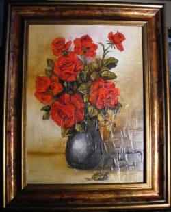 Picturi cu flori Red roses