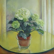 Picturi cu flori Hortensia