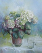 Picturi cu flori Hydrangea 1