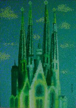 Picturi cu peisaje Sagrada familia