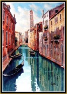 Picturi cu peisaje Venice 8