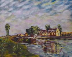 Picturi cu peisaje Reproducere dupa Alfred Sisley