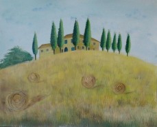 Picturi cu peisaje Toscana