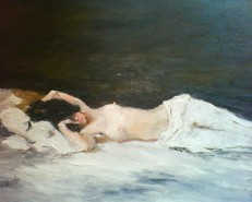 Picturi cu potrete/nuduri Nud grigorescu