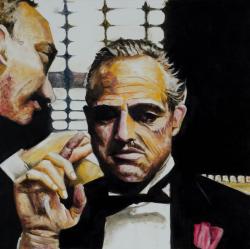 Picturi cu potrete/nuduri The godfather